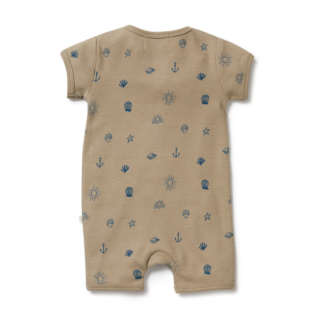 Wilson and Frenchy Summer Days Organic Boyleg Zipsuit