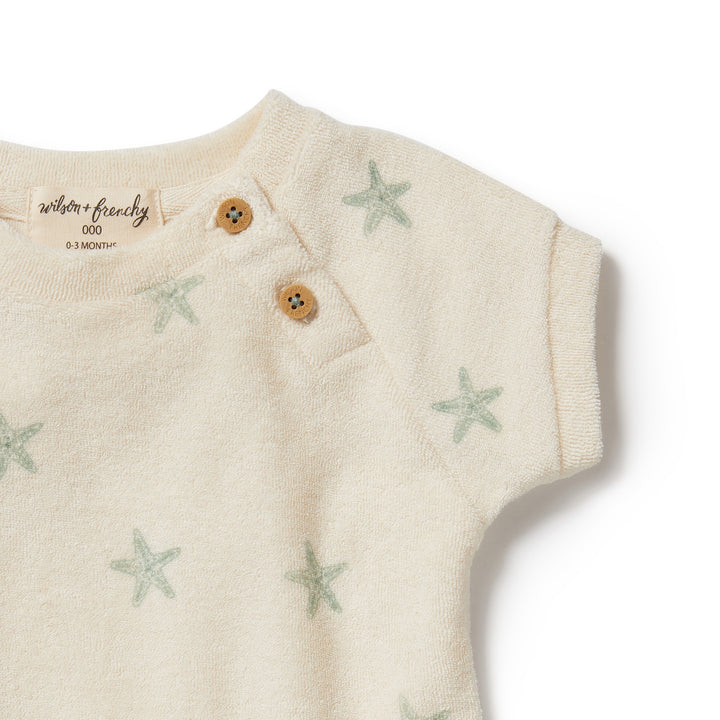 Wilson and Frenchy Tiny Starfish Organic Terry Sweat