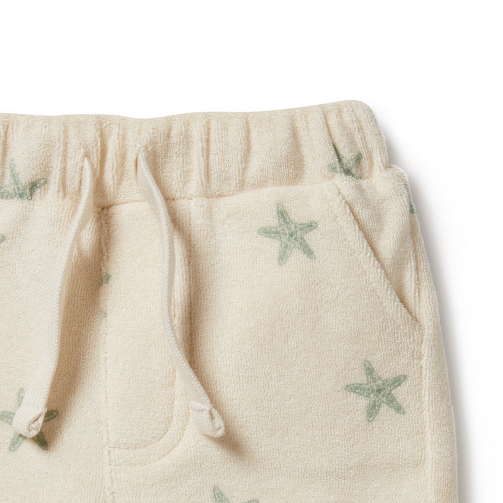 Wilson and Frenchy Tiny Starfish Organic Terry Short