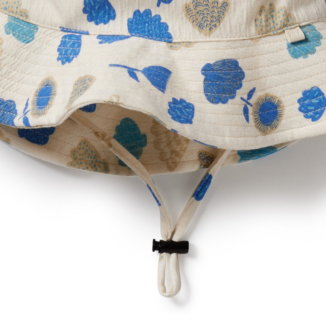 Wilson and Frenchy Ocean Breeze Crinkle Sunhat