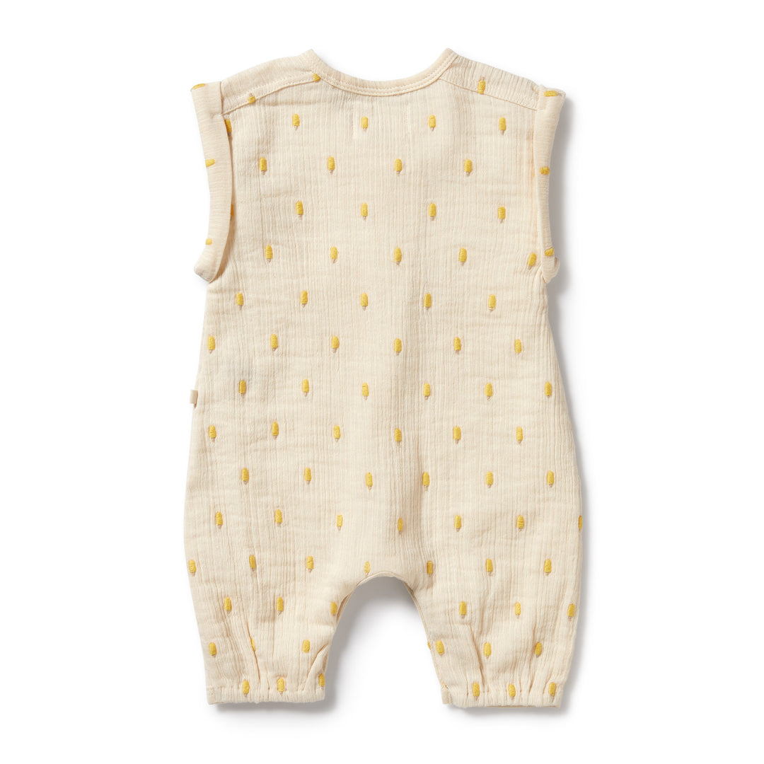 Wilson and Frenchy Ice Pops Organic Crinkle Growsuit