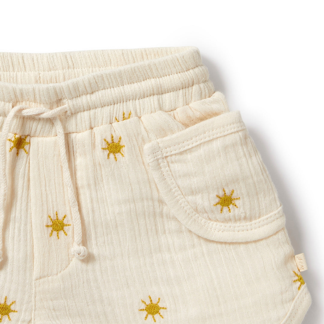 Wilson and Frenchy Sunshine Organic Crinkle Short