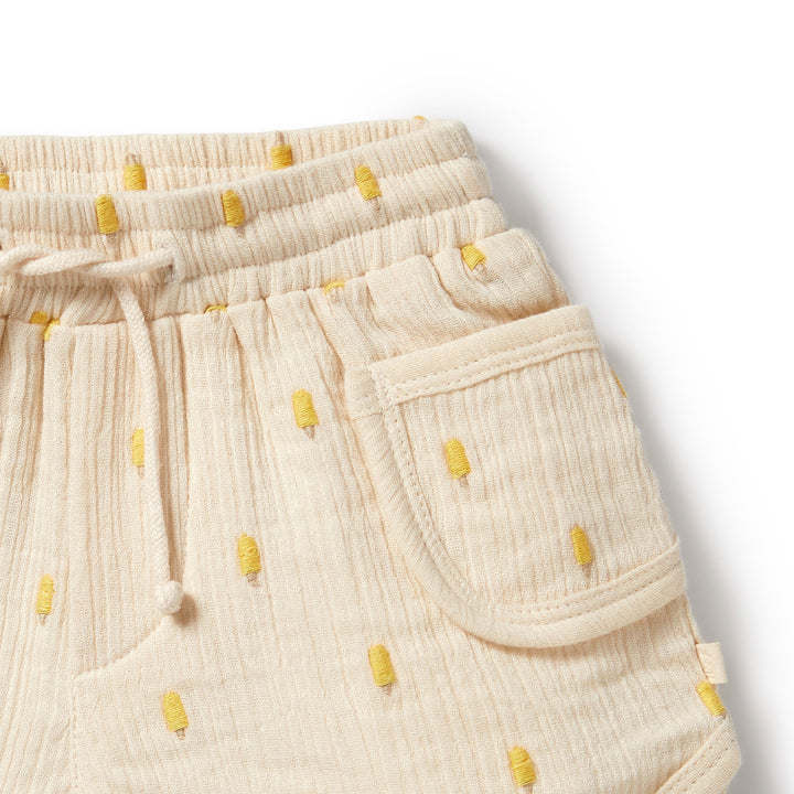 Wilson and Frenchy Ice Pops Organic Crinkle Short