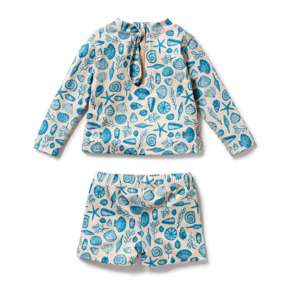 Wilson and Frenchy Shells Rashie Swim Set