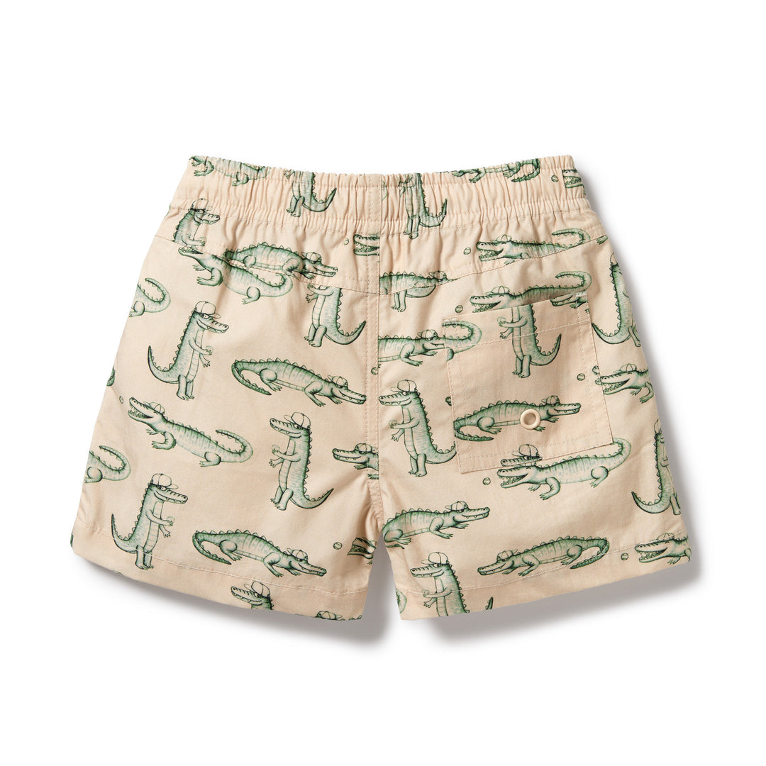 Wilson and Frenchy Little Croc Board Short