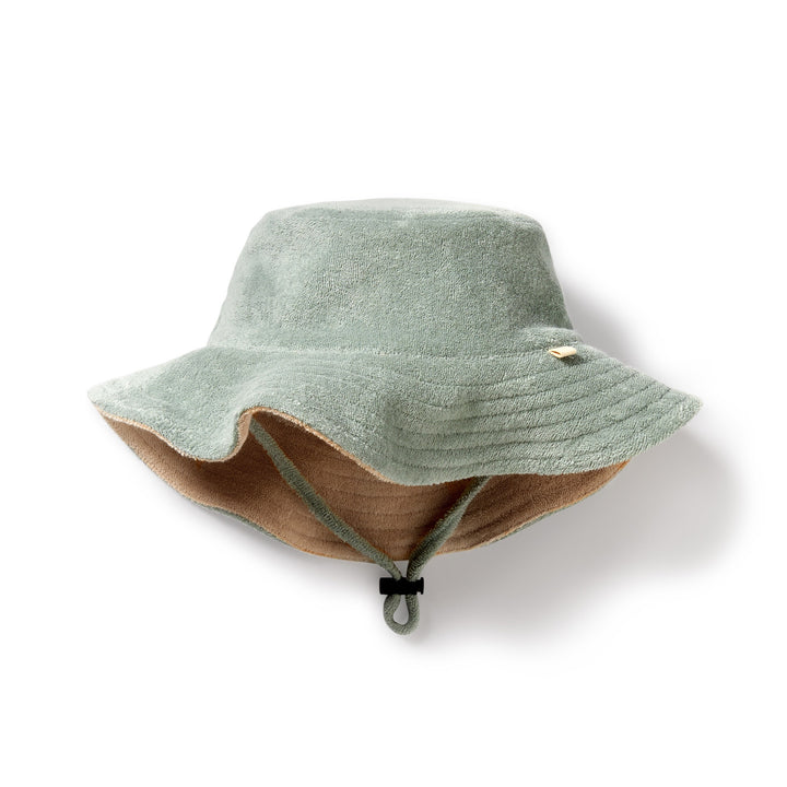 Wilson and Frenchy Pistachio Organic Terry Sun Hat