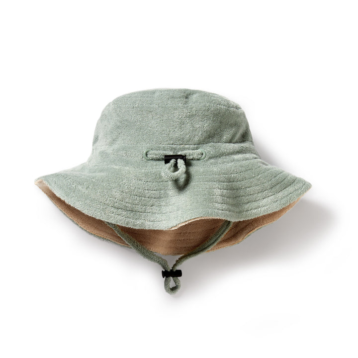 Wilson and Frenchy Pistachio Organic Terry Sun Hat