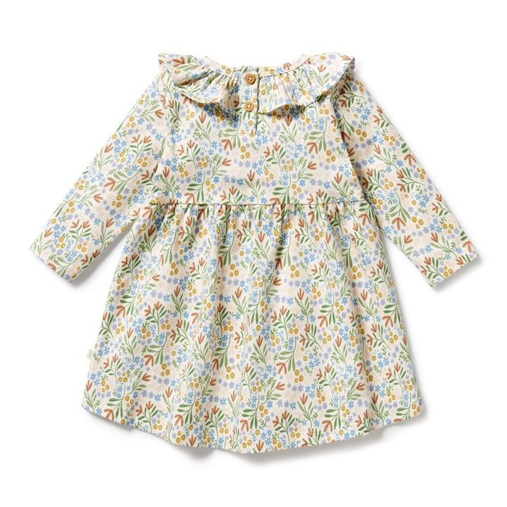 Wilson and Frenchy Organic Ruffle Dress - Tinker Floral