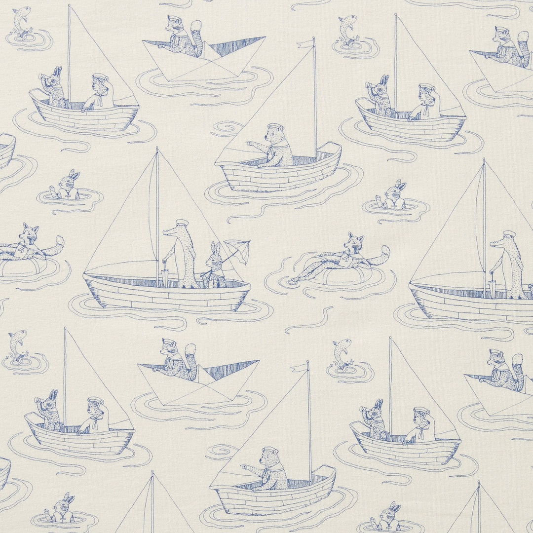 Wilson and Frenchy Organic Cot Sheet - Sail Away