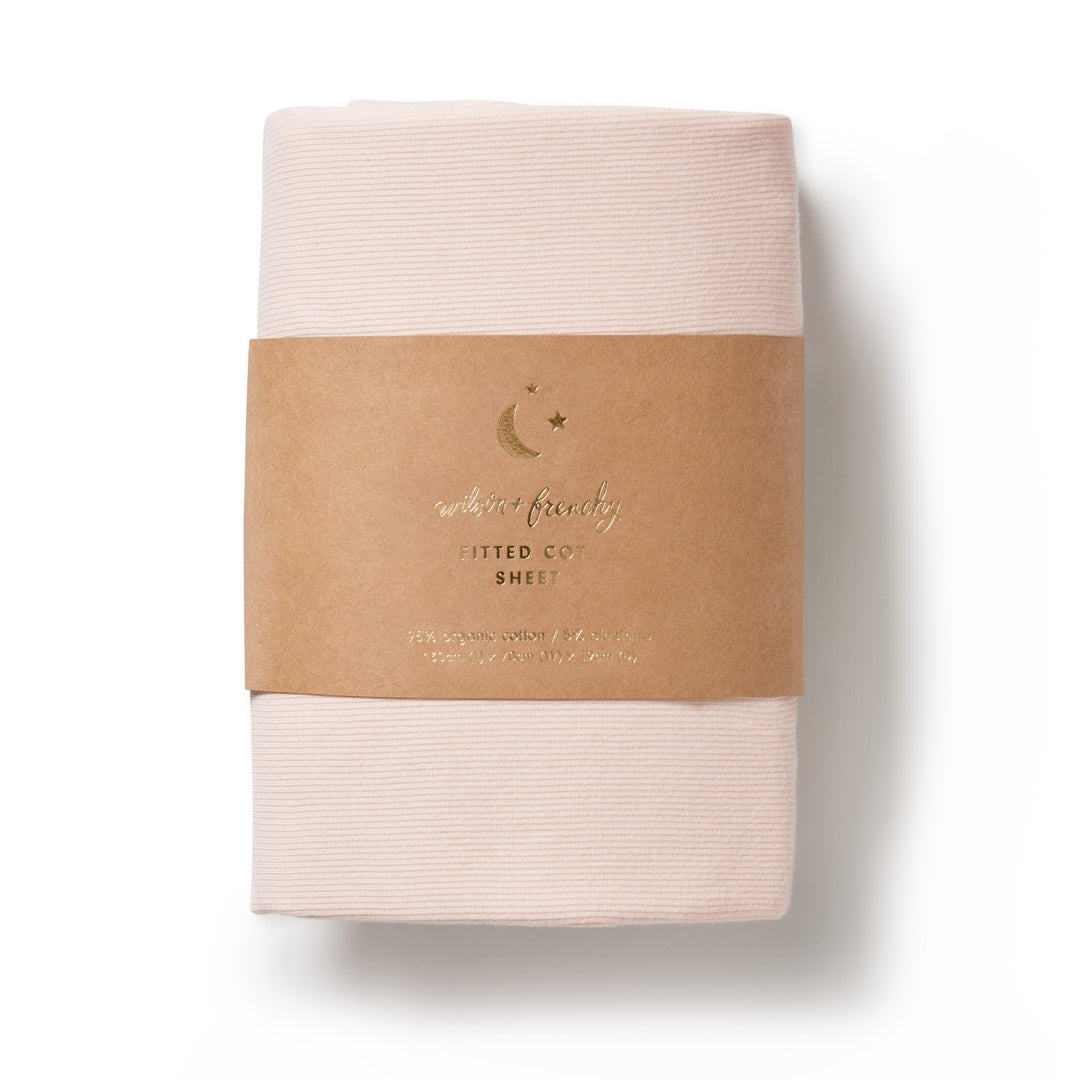 Wilson and Frenchy Organic Cot Sheet - Pink