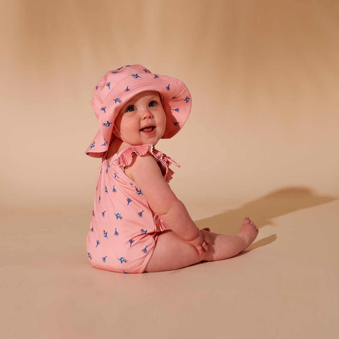 Wilson and Frenchy Little Flower Swim Sunhat