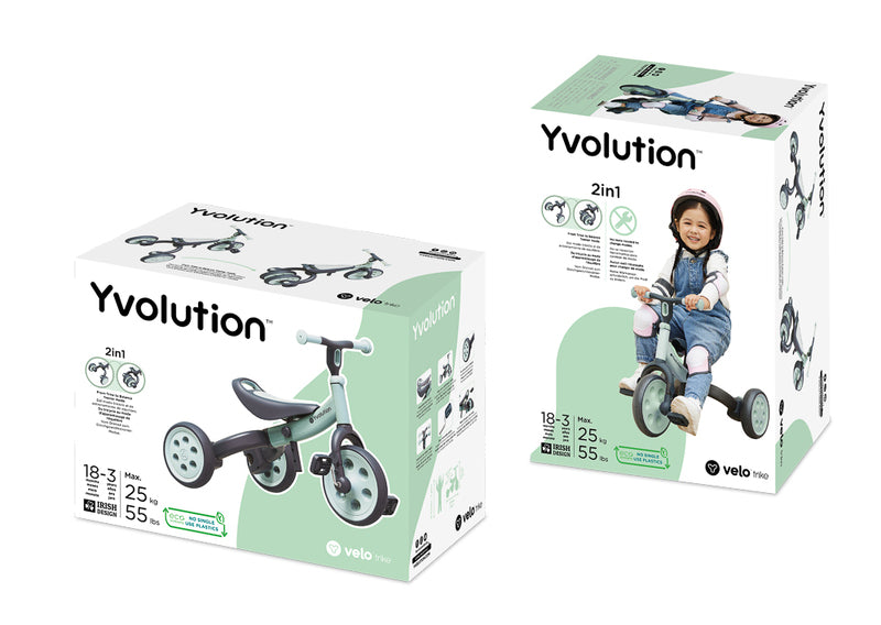 Velo Trike 2 in 1 - Green