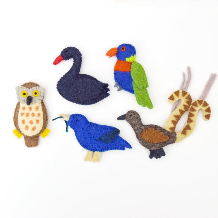 Tara Treasures Finger Puppet Set - Australian Animals D