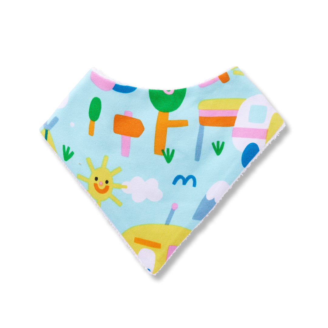 Halcyon Nights Happy Campers Bib