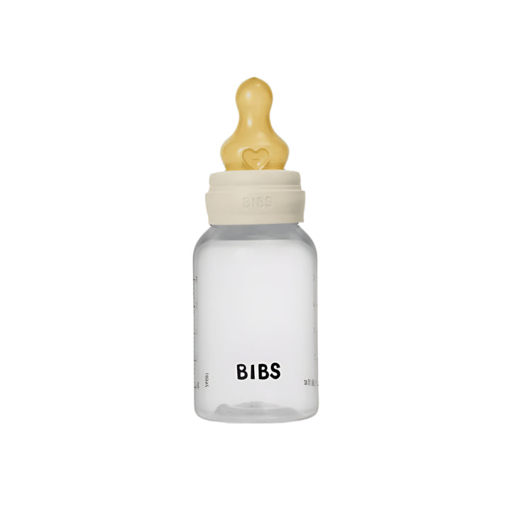 BIBS Baby Bottle Complete Set 150ml Latex -Ivory