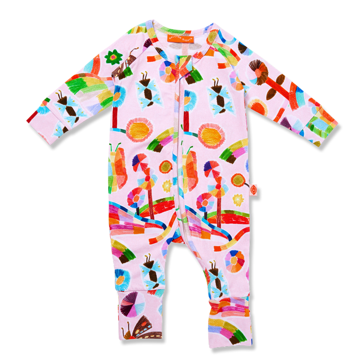 Halcyon Nights Magic Meadow Long Sleeve Zipsuit