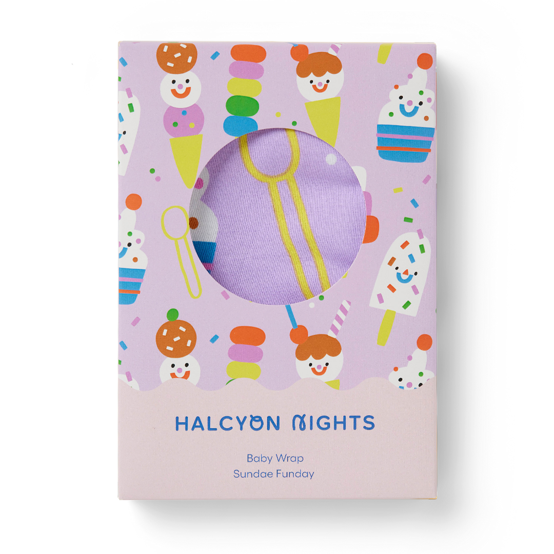 Halcyon Nights Sundae Funday Baby Wrap