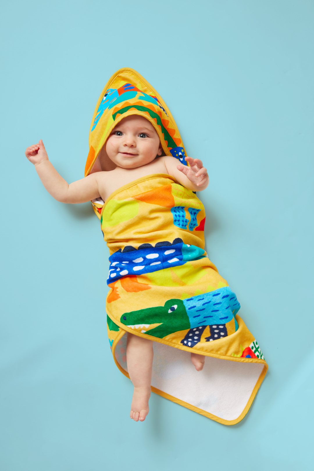 Halcyon Nights Baby Hooded Towel Chomp