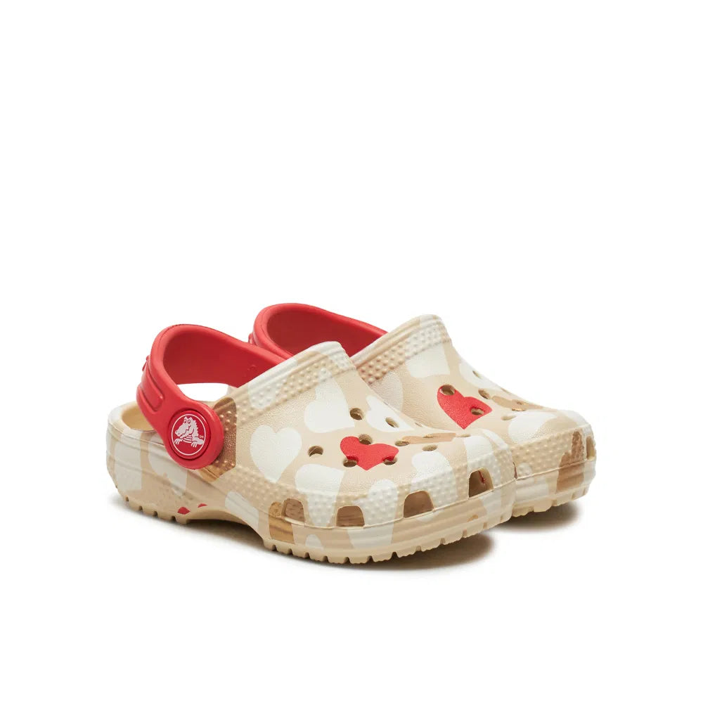 Crocs Classic Clog - Heart Print