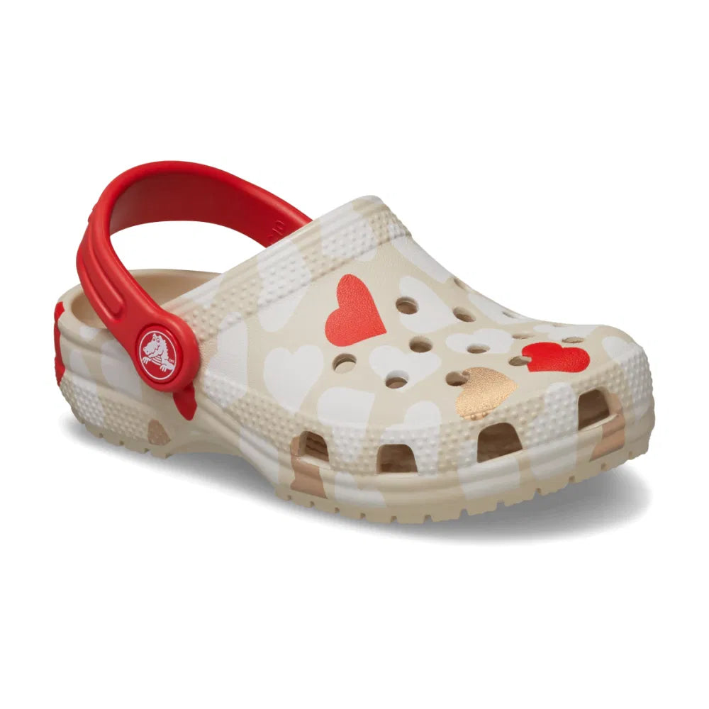 Crocs Classic Clog - Heart Print