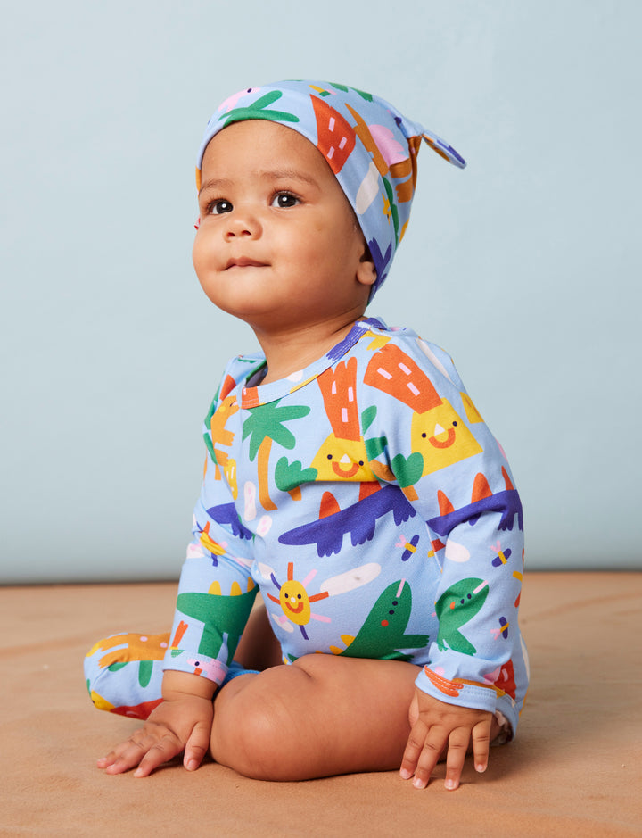 Halcyon Nights Long Sleeve Bodysuit - Dino Days