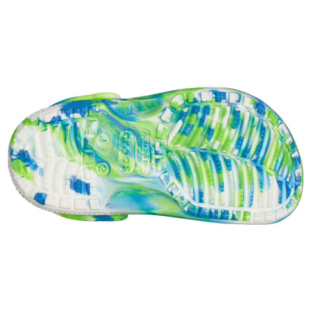 Crocs Classic Glow Marbled Clog - Prep Blue