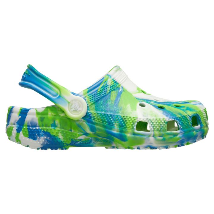 Crocs Classic Glow Marbled Clog - Prep Blue