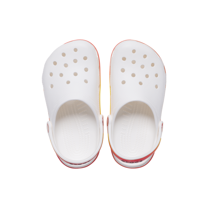 Crocs Classic Reflector Clog - White/Multi