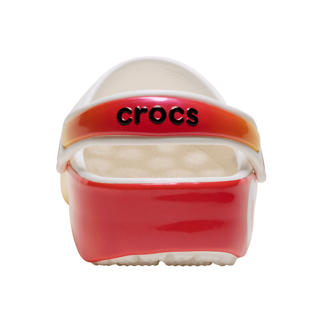 Crocs Classic Reflector Clog - White/Multi