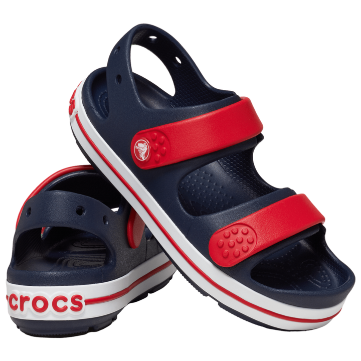 Crocs Crocband Cruiser Sandal - Navy/Varsity Red