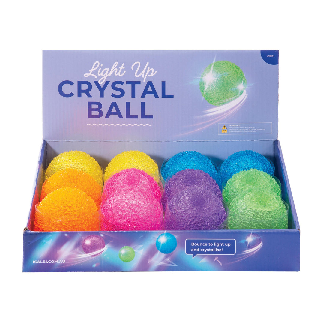 Light Up Crystal Ball - Assorted