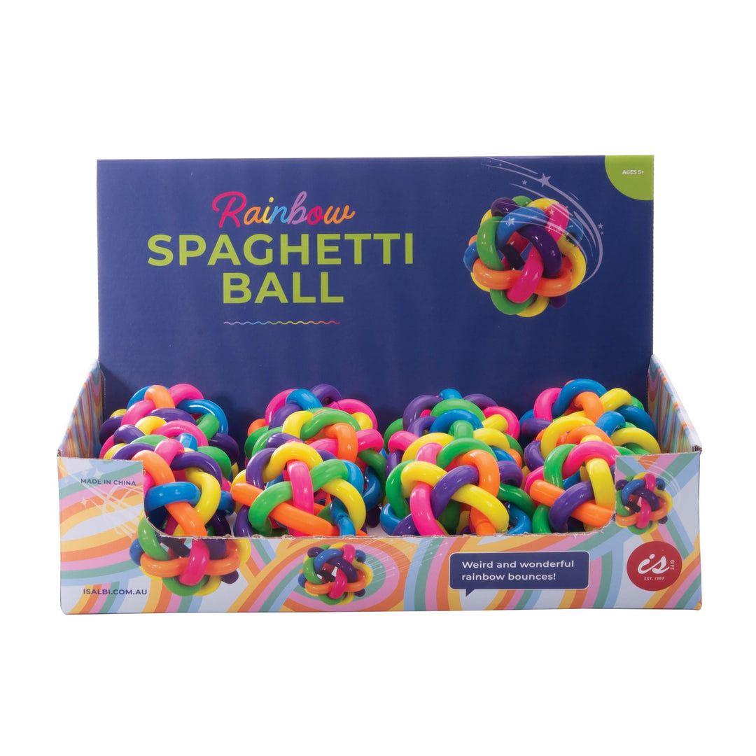 Rainbow Spaghetti Ball