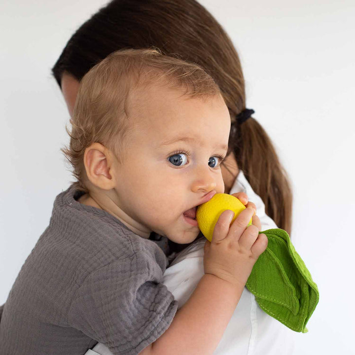 John Lemon Mini Doudou Teether