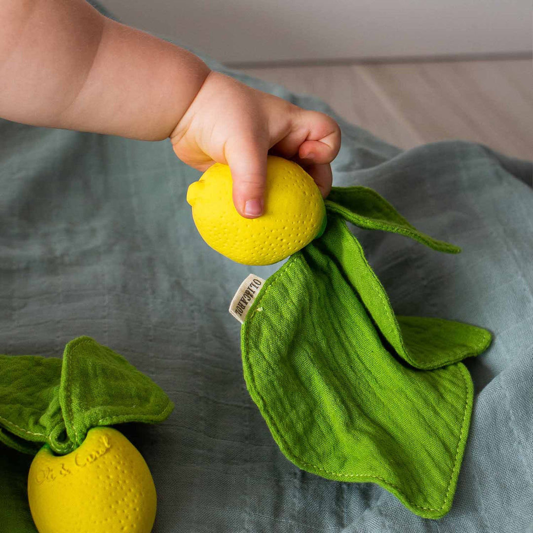 John Lemon Mini Doudou Teether