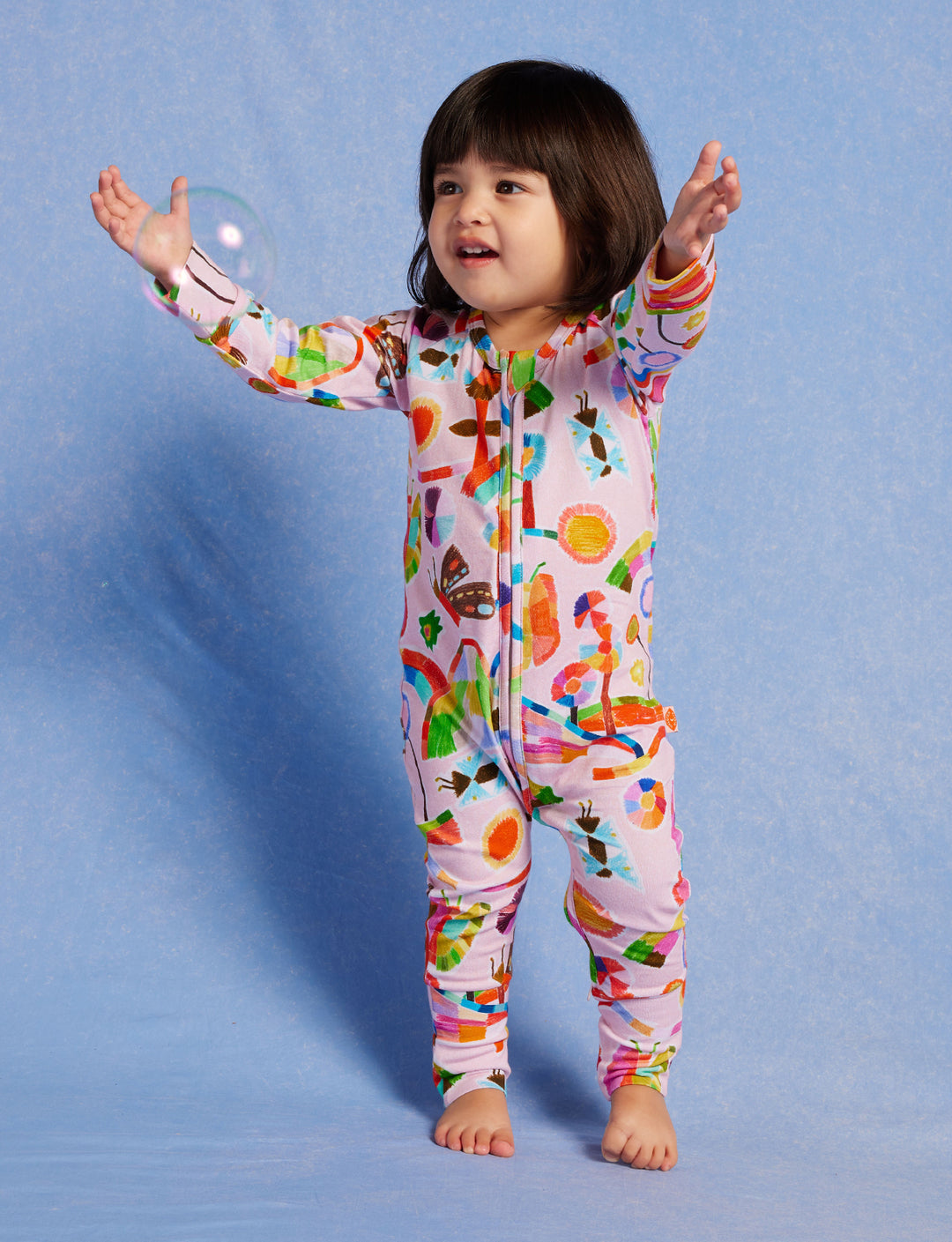 Halcyon Nights Magic Meadow Long Sleeve Zipsuit