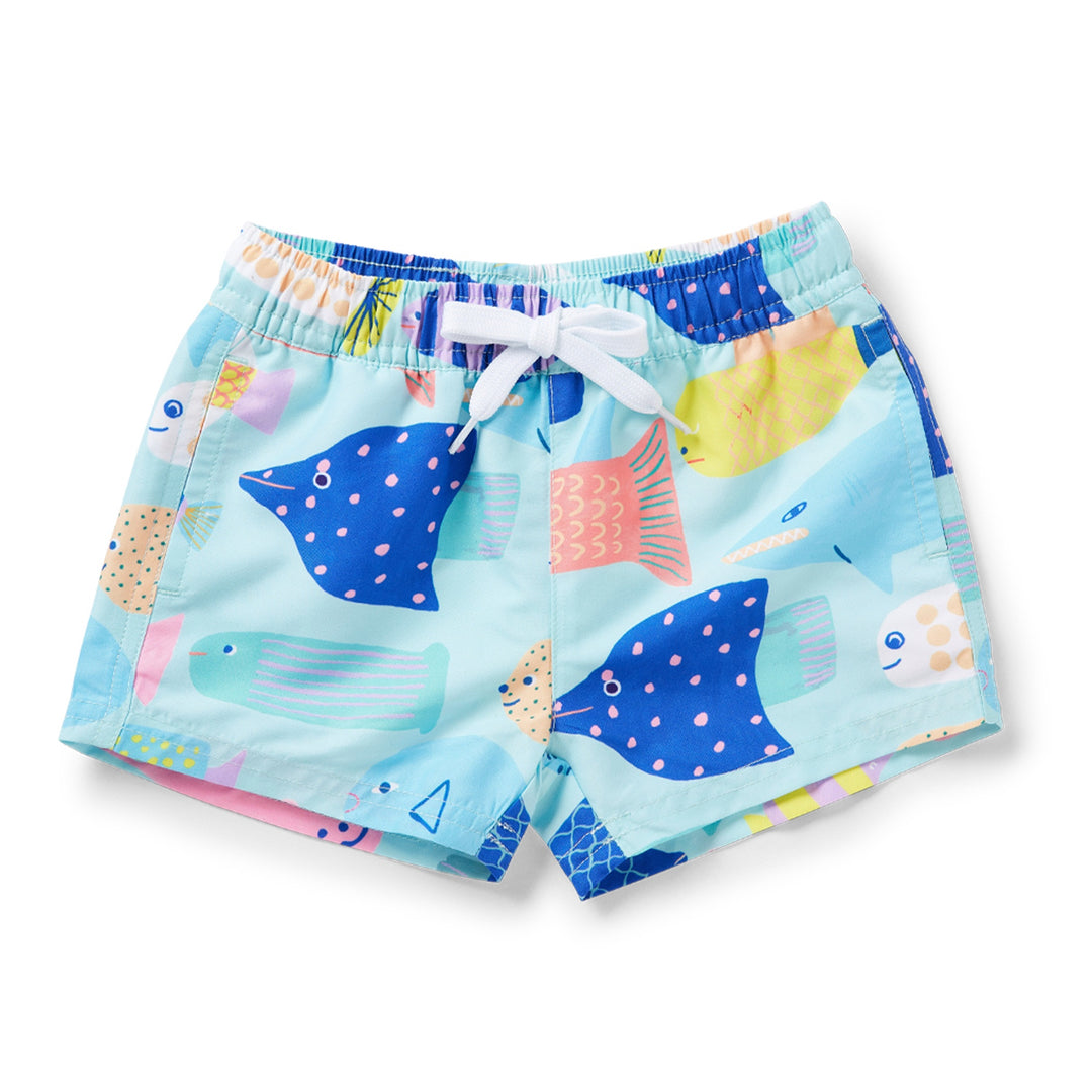 Halcyon Nights Kids Boardshorts Rainbow Reef