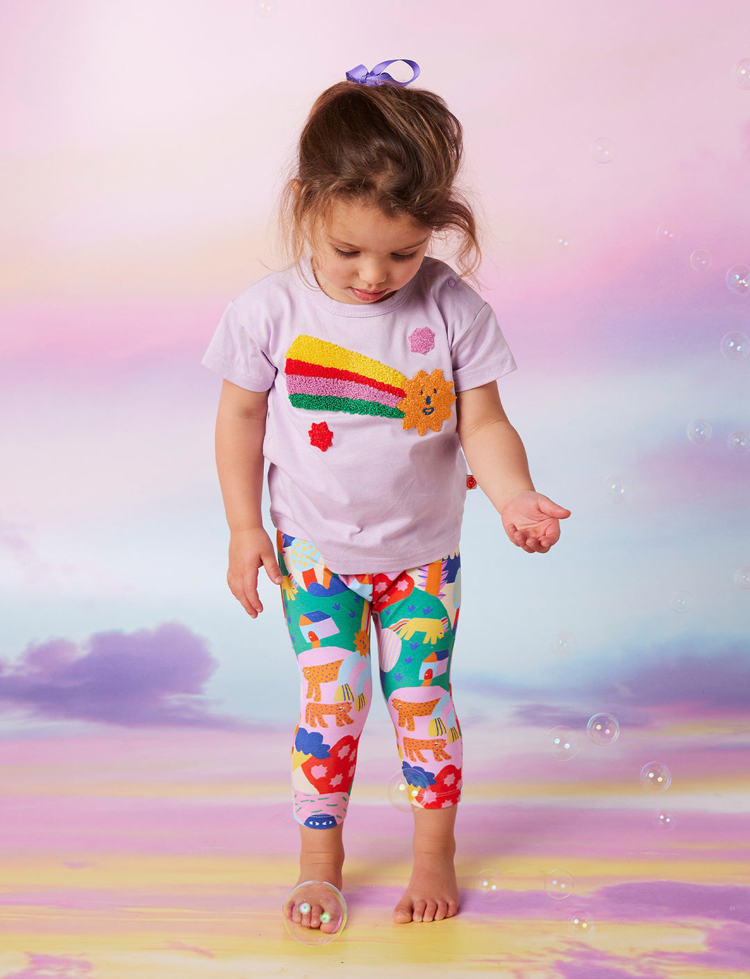 Halcyon Nights Kids Leggings - Rainbow Valley