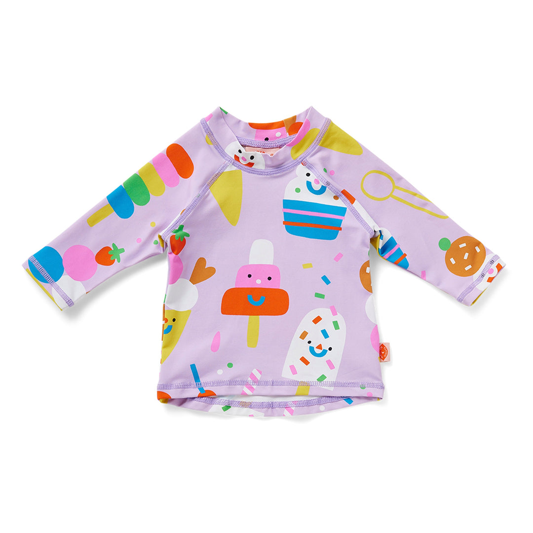 Halcyon Nights Long Sleeve Rashie Sundae Fun Day