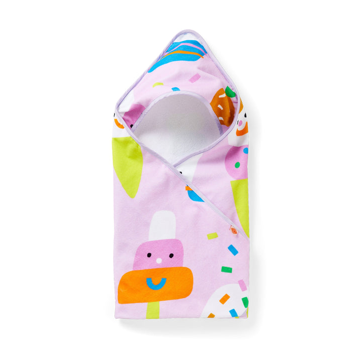 Halcyon Nights Baby Hooded Towel Sundae Fun Day