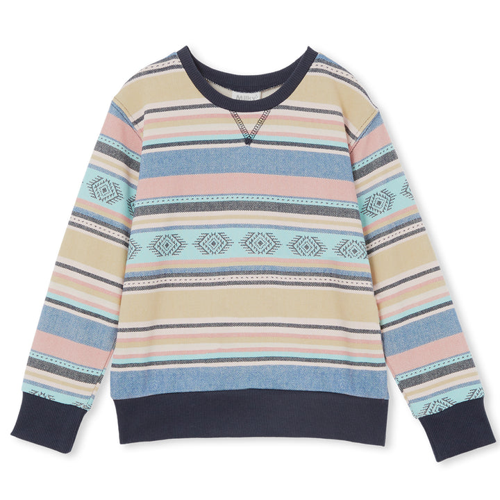 Milky Sweatshirt - Earth Stripe