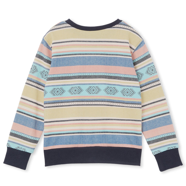 Milky Sweatshirt - Earth Stripe