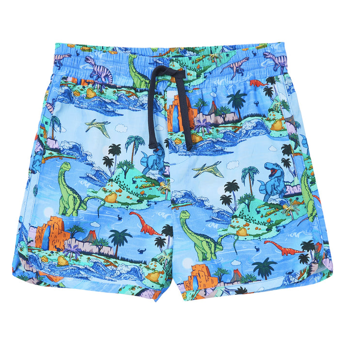 Milky Dinosaur Boardies - Sky Blue