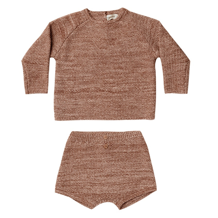 Quincy Mae Summer Knit Set | Sienna Heather