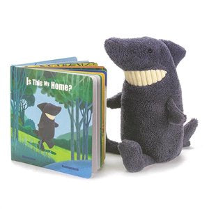 Jellycat - Is This My Home? Toothy Shark Book