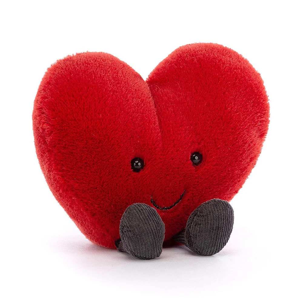 Jellycat Amuseable Red Heart - Medium