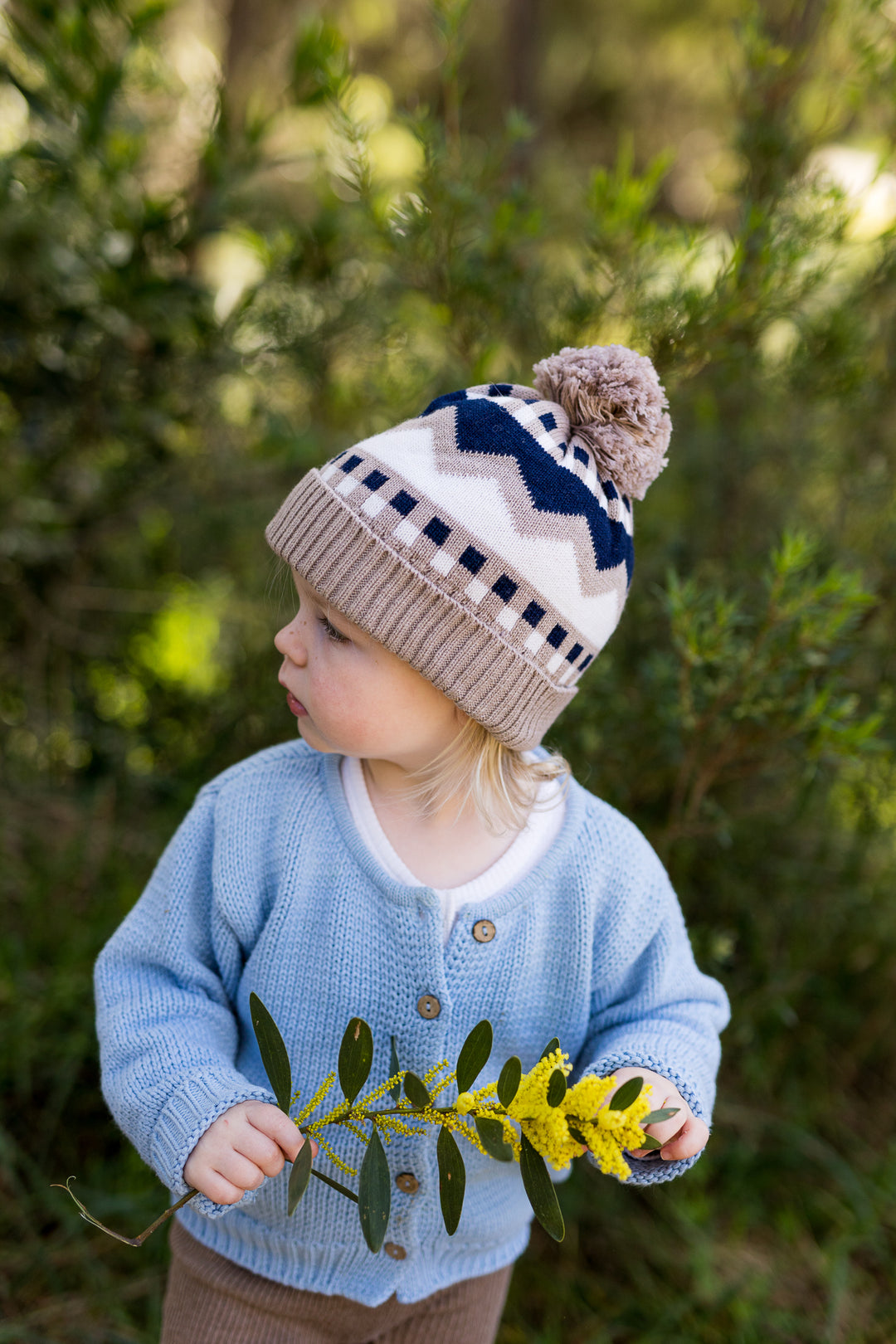 Acorn Colorado Merino Beanie - Navy