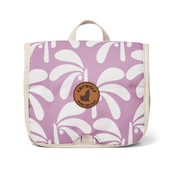 Crywolf Cosmetic Bag - Lilac Palms