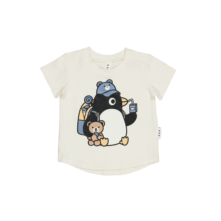 Huxbaby Percy Snack T-Shirt - Almond Milk