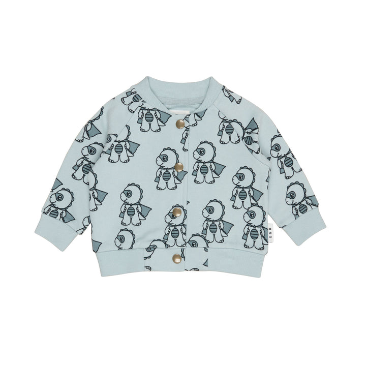 Huxbaby Dino Hero Terry Bomber Jacket