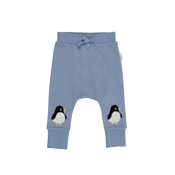 Huxbaby Percy Drop Crotch Pant - Lake